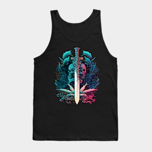 Grave on an ancient Ronin Tank Top